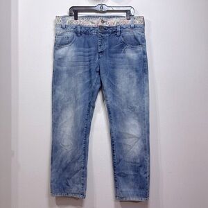 (N5) Desigual The Happy men's regular fit jeans, size‎ W36
L30